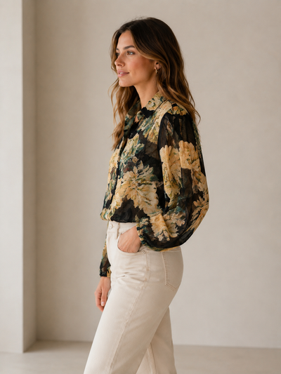 Camille Floral Blouse