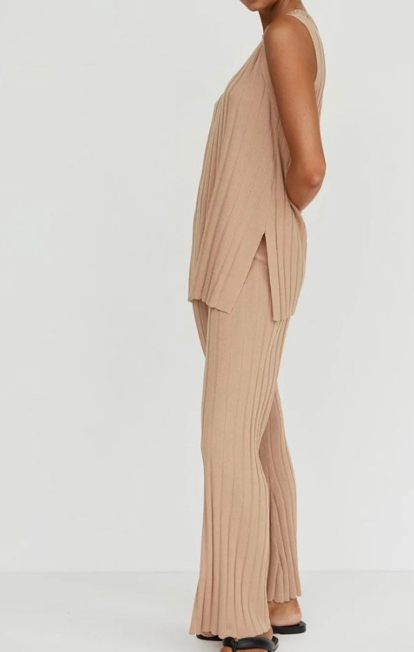 Steffani Knit Set - Latte