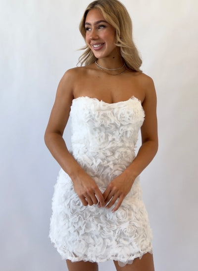 Bouquet Strapless Dress