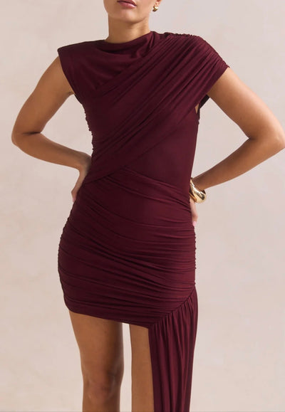 Leonie Draped Mini Dress