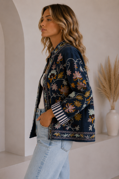 Freida Embroidered Jacket