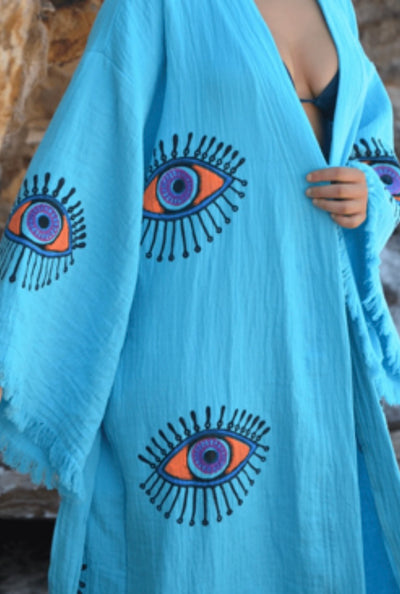 Eyes on Her Kaftan/Robe
