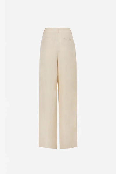 HIGH WAISTED PANT - Oat
