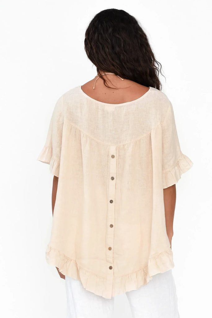 PLANTATION linen top