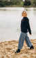 Antonia Knit Jumper - Navy