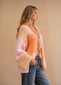 Orange Bliss Hand Knit Cardi - RESTOCKED BEST SELLER!!!