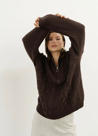 Rover Cable Knit Jumper