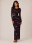 Vesper Noir Mesh Dress