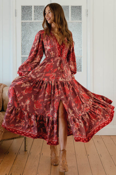 Teresa Maxi Dress - Ziggy Print