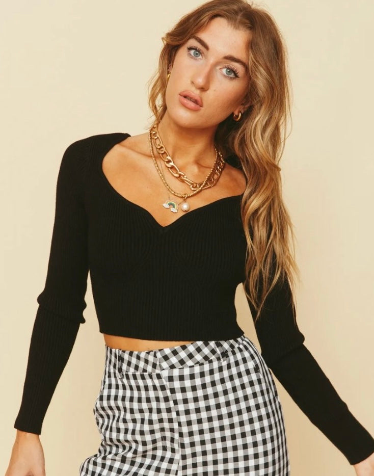 Back to Business Knit Top