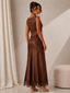 Elysia Satin Dress