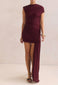 Leonie Draped Mini Dress