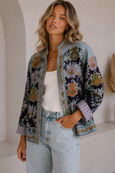 Freida Embroidered Jacket