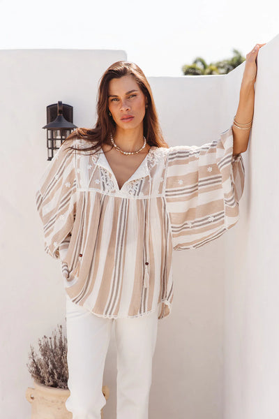 Byron Top ••• Imperial Stripe