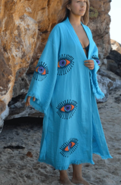 Eyes on Her Kaftan/Robe
