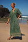 Meadow Maxi - Viridian Print