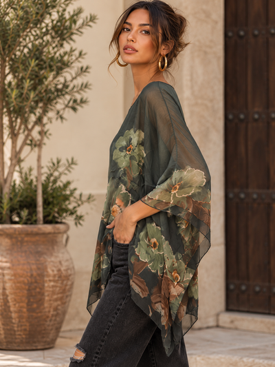 SILA SILK TUNIC - made in Italy