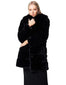 Keystone Faux Fur Coat - Black