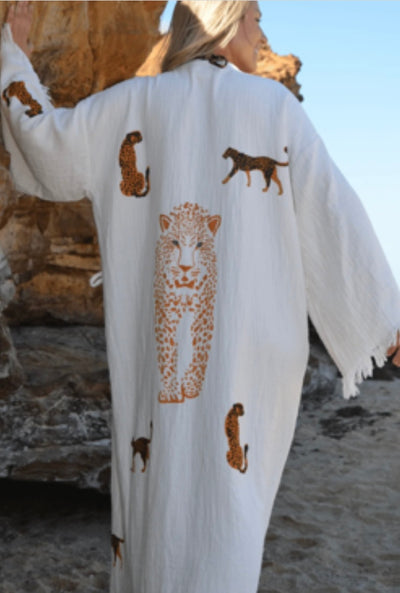 She Leopard Kaftan/Robe