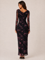 Vesper Noir Mesh Dress