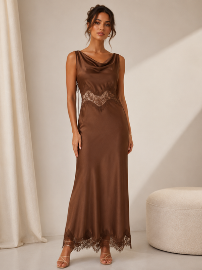 Elysia Satin Dress