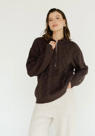 Rover Cable Knit Jumper