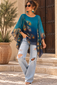 Reverie Silk Top~Made in Italy