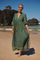 Meadow Maxi - Viridian Print