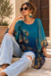 Reverie Silk Top~Made in Italy