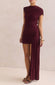 Leonie Draped Mini Dress