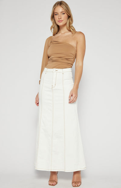 Kaylee Denim Maxi Skirt