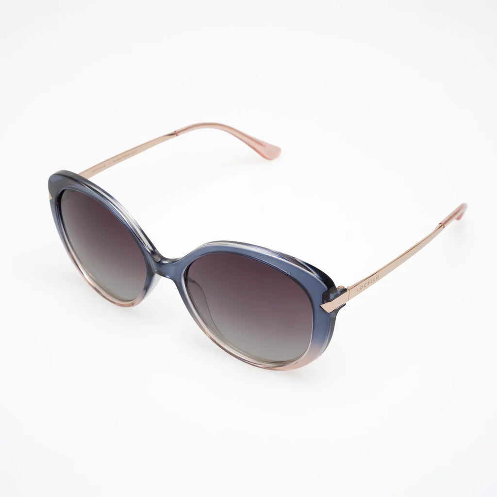 Callie Sunglasses - Ombré Blue Pink Gold