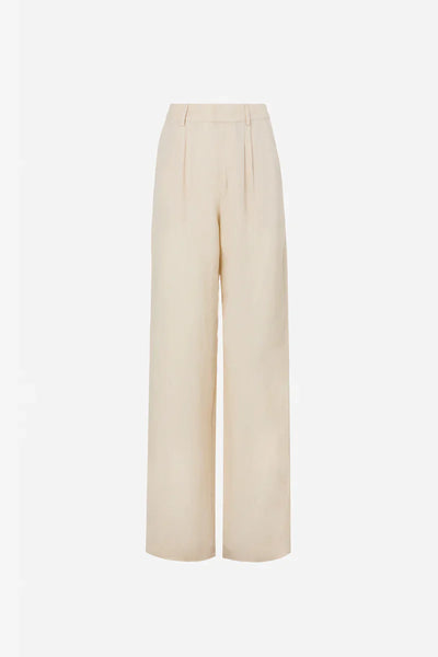 HIGH WAISTED PANT - Oat