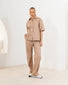 BARLOWE Faux Leather Shirt
