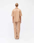 BARLOWE Faux Leather Shirt