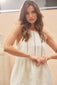 White Lux Mini Dress