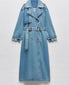 Bethany Denim Trench