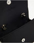 Ariatta Handle Bag - Black & Silver Diamante