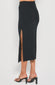 Hannah Contrast Knit Skirt