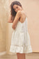 White Lux Mini Dress