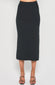 Hannah Contrast Knit Skirt