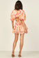Pink Jessica Mini Dress - Floral