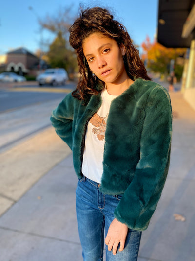 CARLI JACKET - Emerald