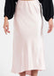 NEICE Satin Bias Skirt - Blush