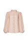 Sofia Irina – Balloon Sleeve Shirt – Blush