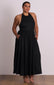 Joyride Halter Midi - Black
