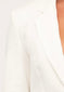 Kiera Linen Blazer - White