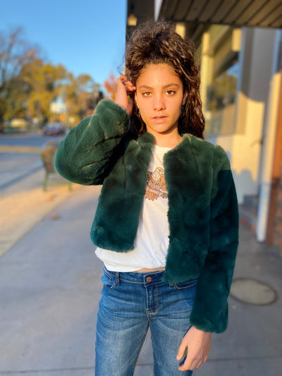 CARLI JACKET - Emerald