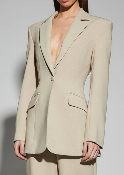 Sienna Blazer - Oyster