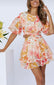 Pink Jessica Mini Dress - Floral